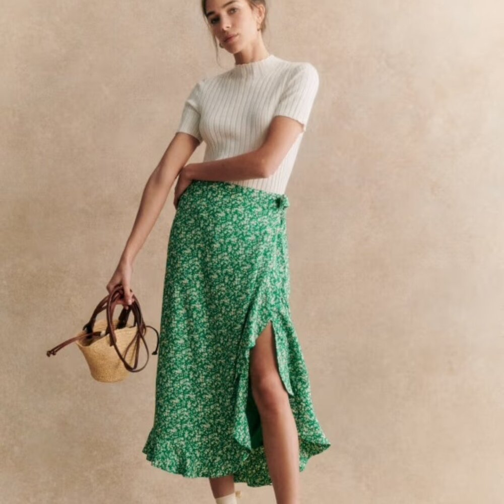Sézane Melaine skirt